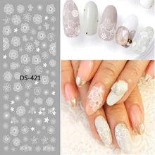 1 шт наклейки для ногтей красочные цветы Морская звезда лаванда милые животные наклейка для водяного переноса изображения на ноготь Япония Дизайн Маникюр DS421-429