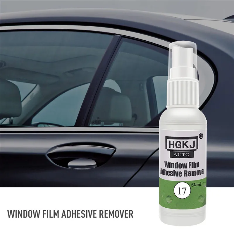 HGKJ-17-20ml Авто очиститель лобового стекла, аксессуары для окна автомобиля, солнечная пленка, стеклянный Съемник пленки, оконная пленка, средство для удаления клея