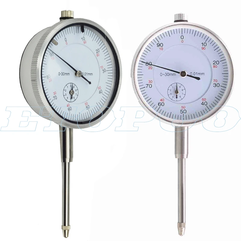 

Dial Indicator 0-30mm 0.01mm With Lug Dial Gauge indicator Micrometer Caliper Table Of Measuring Tools High Quality