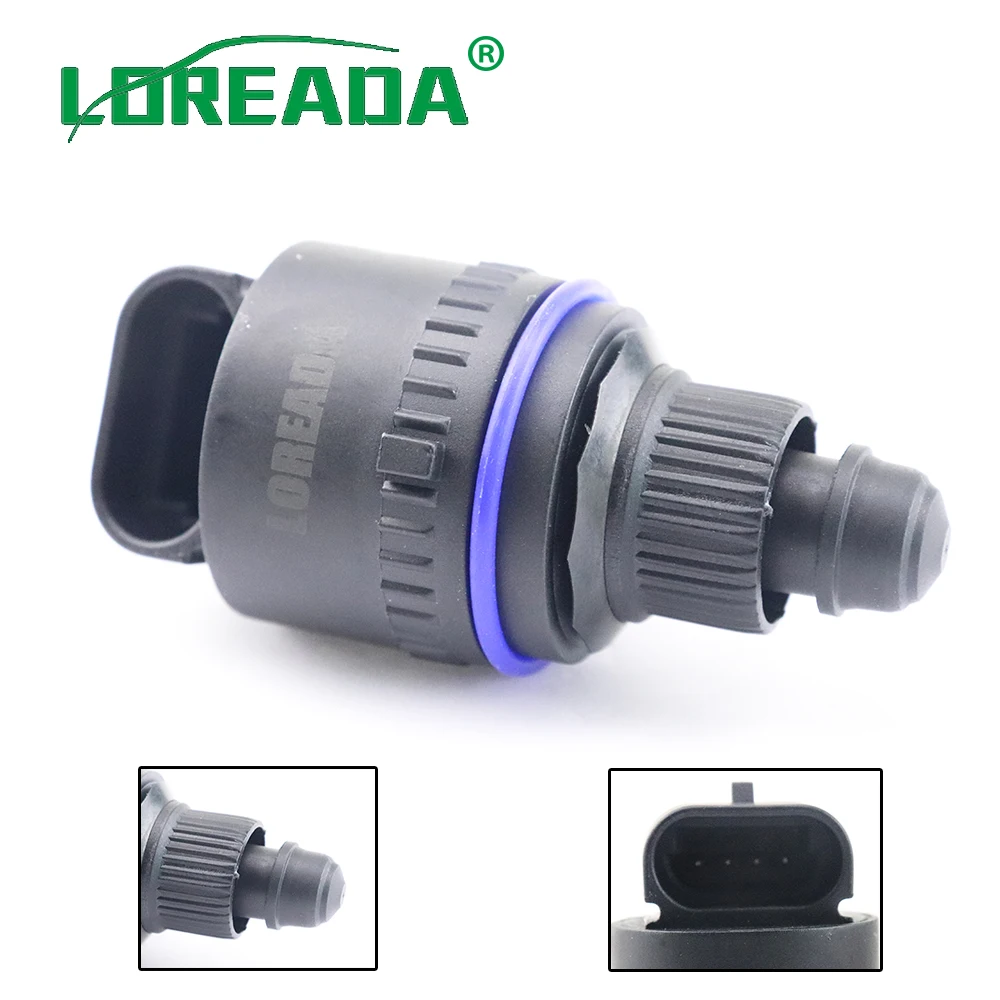 

LOREADA Idle air Control Valve For FIAT ALFA ROMEO LANCIA 9244290500 IB02/00 219244290500 F00099M200 CV1017712B1 Stepper Motor