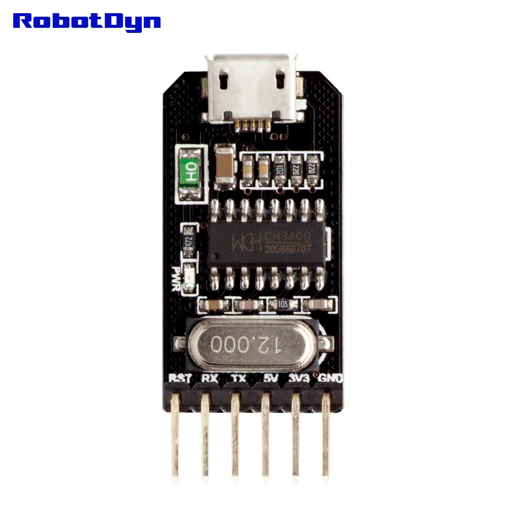 USB to ttl UART CH340-последовательный преобразователь, Micro USB, 5 В/3,3 В. IC CH340G