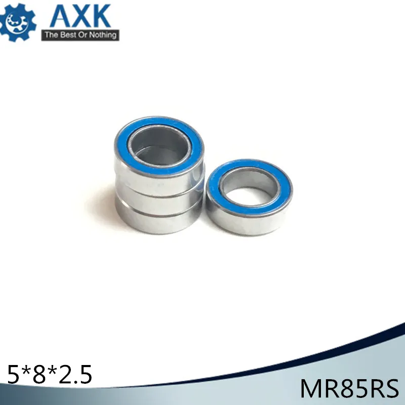 MR85RS подшипник ABEC-3 (10 шт.) 5X8X2.5 мм миниатюрный MR85-2RS упорные шариковые подшипники