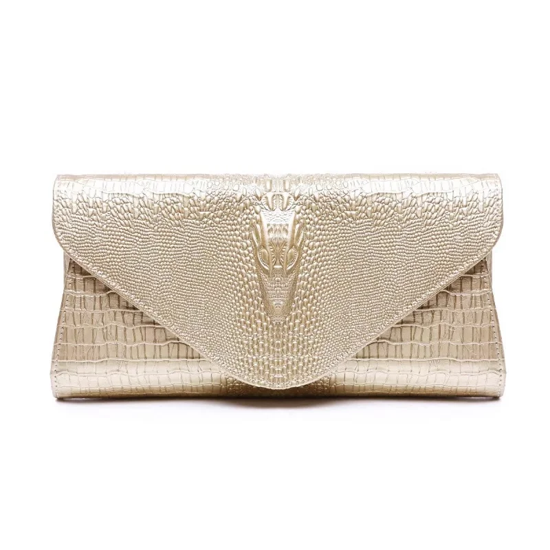 

Women's handbag luxury leather bag luxury exquisite crocodile grain quality leather bag one shoulder cross body women's bag