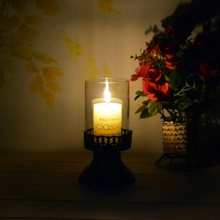 

Tea Light Candle Holder Candlestick Modern Nordic Candelabra Centerpieces Wedding Home Home Decoration Accessories WZF200