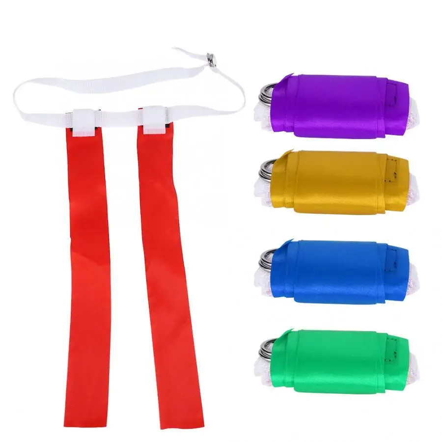 Gymnastics Colorful Ribbon Portable Ultralight Chase Game Kids Children Chasing Adjustable waist belt Outdoor Sports Equipment