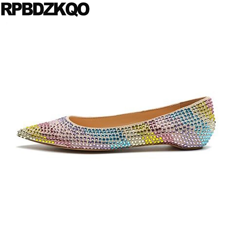 Женские туфли на плоской подошве с острым носком|slip on flats|slip onshoes european |