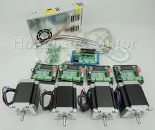 CNC Router Kit 4 Axis, 4pcs TB6560 3.5A stepper motor driver +one interface board + 4pcs Nema23 stepper motor + one power supply CNC Router Kit 4 Axis, 4pcs TB6560 3.5A stepper motor driver +one interface board + 4pcs Nema23 stepper motor + one power supply