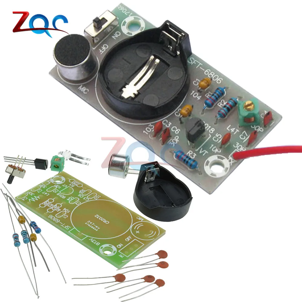 FM Transmitter Frequency Modulation Wireless Microphone Module DIY Kits Board Parts Simple font b Electronic b