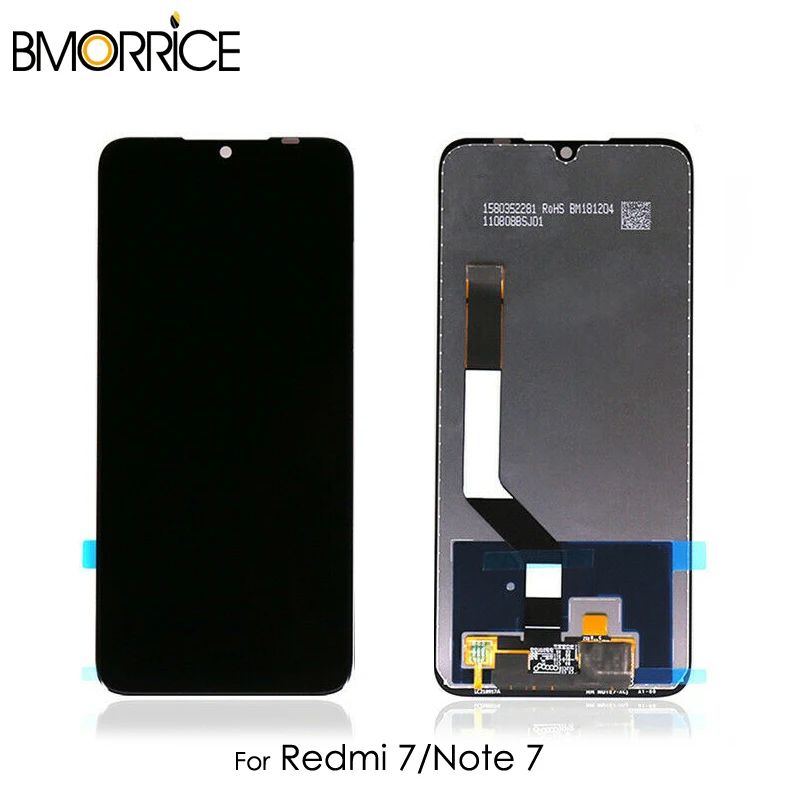 

LCD Display For Xiaomi Redmi 7 6.26" For Xiaomi Redmi NOTE 7 6.3'' Touch Screen Digitizer Assembly Replacement Black No Frame