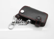 Leather Remote Smart Key Chain Fob Holder Case for BMW 1 3 5 6 Series Z4