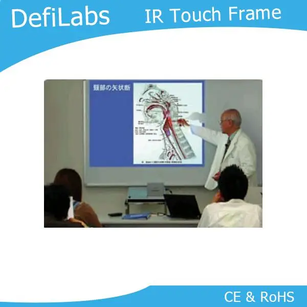 

DefiLabs good price!!! 42" ,2 touch points IR Touch Screen Frame,multi touch ir Screen frame