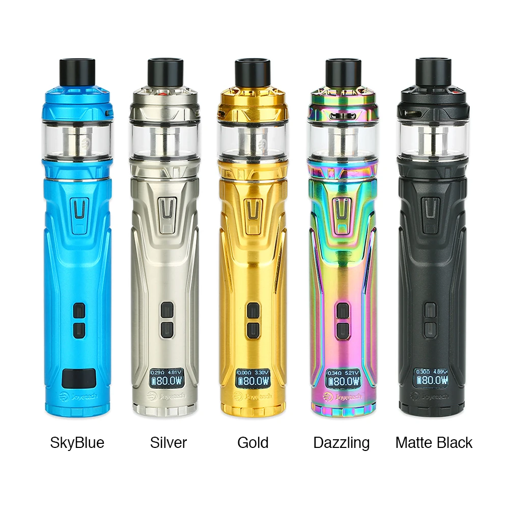 Kopen Russische Originele Joyetech Ultex T80 Met Kubis Max Kit Ncfilmtm Heater Intuïtieve Oled scherm Coil Minder Vape Vs Runabout e Cigs