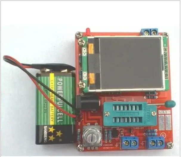 TFT ЖК-дисплей M328 Транзистор тестер LCR диод емкость ESR измеритель напряжения ШИМ квадратная волна генератор сигналов частоты