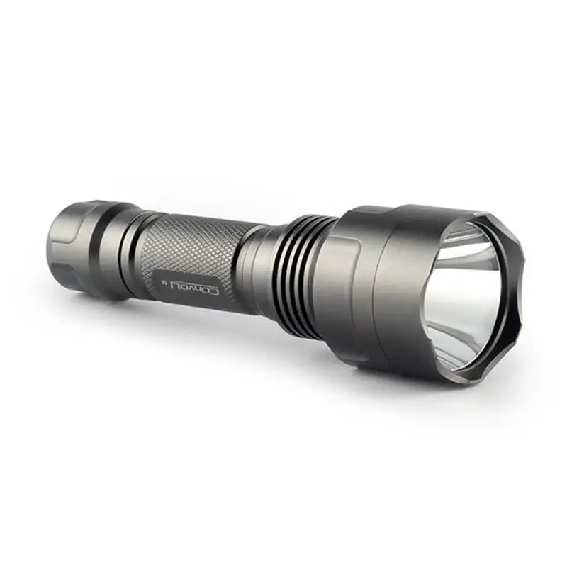 

NEW Arrival Convoy Aluminum Alloy C8 2 7135x8 3/5 Modes SMO Integrated Head LED Torch Flashlight Tail Cap Switch For Camping