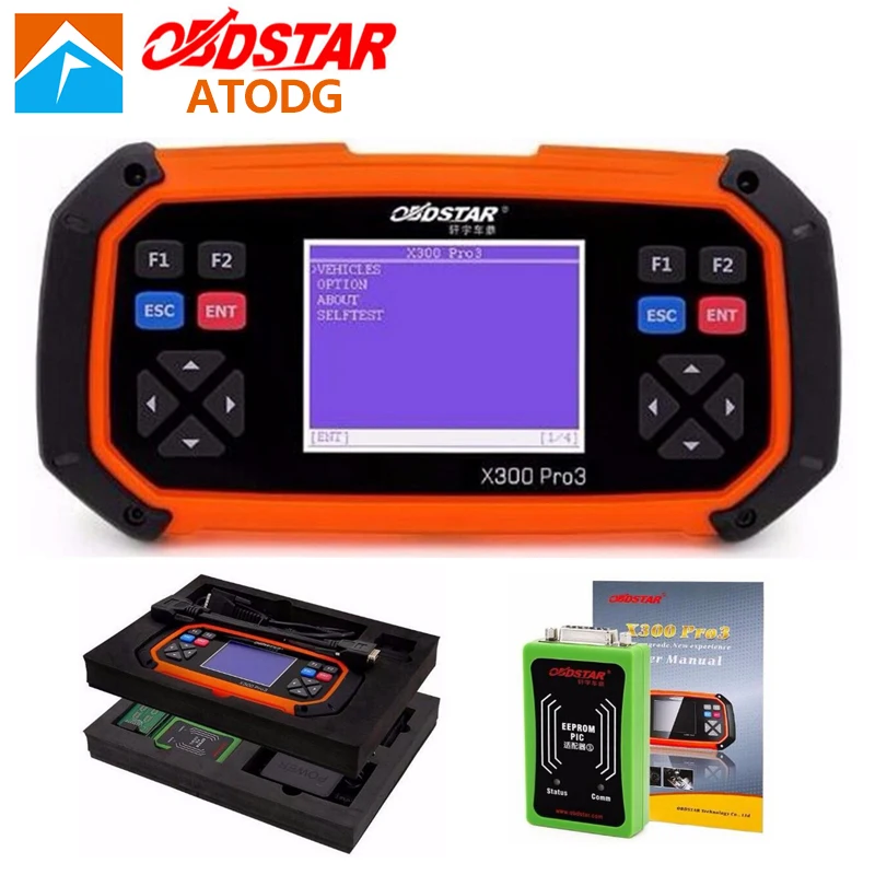 OBDSTAR X300 PRO3 Master Key X 300 с иммобилайзер + настройка счетчика пробега EEPROM/PIC OBDII |