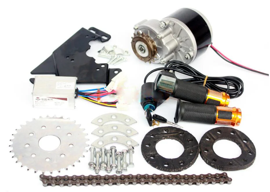 

New Arrival 250W Electric Conversion Kit For Common Bike Left Chain Drive Customized For Electric Geared Bicycle Derailleur