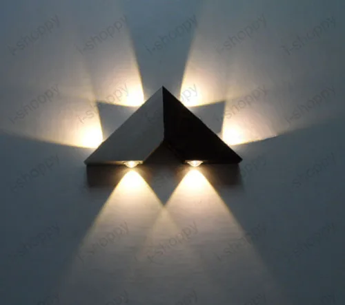  6W LED Wall Sconce Light Dimmable/Not V-Shaped Lamp Fixture Exhibition Hallway Bar Disco Cafe Resta - 32650390521