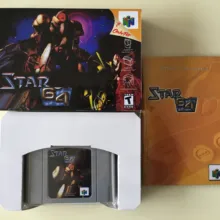 64 бит игры* Star64(на английском языке PAL версия! Коробка+ руководство+ картридж
