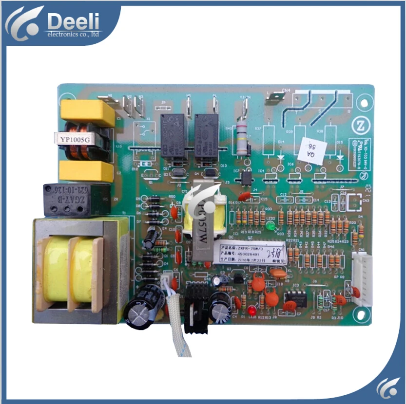 95% new good working for air conditioner computer board motherboard ZKFR-75W/3 3P condition plate control board slae 95% new good working for air conditioner motherboard pc board plate zkfr 72lw 17c1 on slae