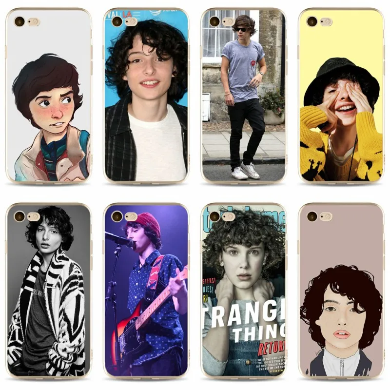 

Finn Wolfhard Stranger Picture mobile phone cover 2018 TPU soft shell For iPhone 5 5C 5S SE X 6 6S 6plus 7 7plus 8 8plus