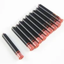 20 шт коричневая Заправка картриджей перьевая ручка Универсальный Typ другие бренды также подходят Калибр 3 мм