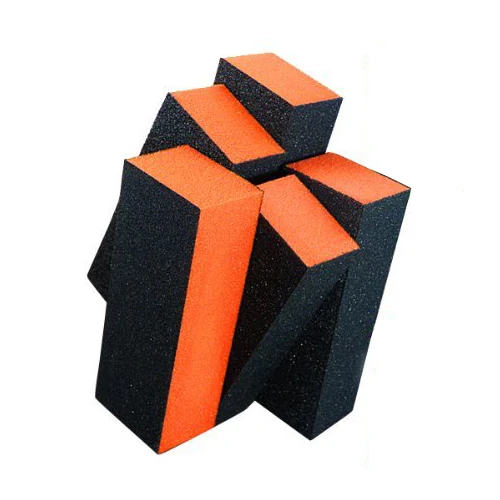 Sponge black of filing 50 for give shape to the nails before Application