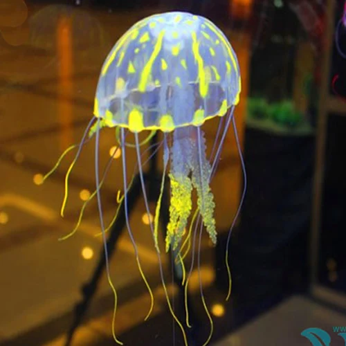 

Glowing Effect Vivid Jellyfish for Aquarium Fish Tank Pool Ornament Decoration