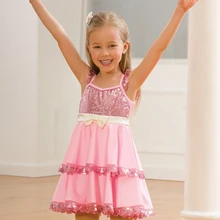 Прямая хлопка гимнастический трико новая детская одежда показ жгут современный балетное платье сценические костюмы