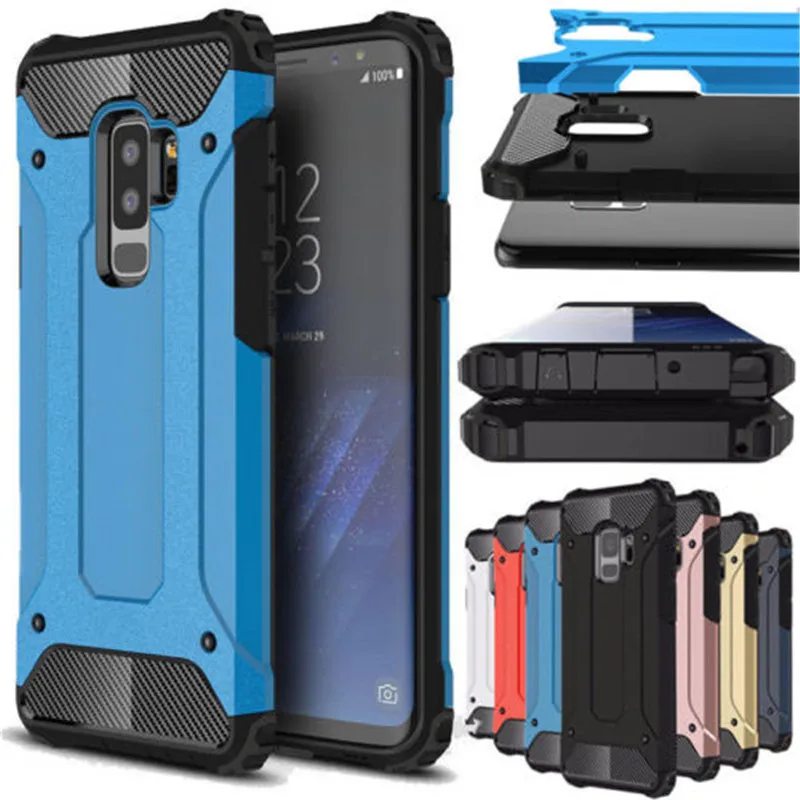 

Shockproof Case For Samsung Galaxy S9 Plus S5 S6 S7 Edge S8 Note 4 5 8 9 A6 A7 A8 J8 J4 J6 Prime 2018 Hard PC Rugged Armor Case