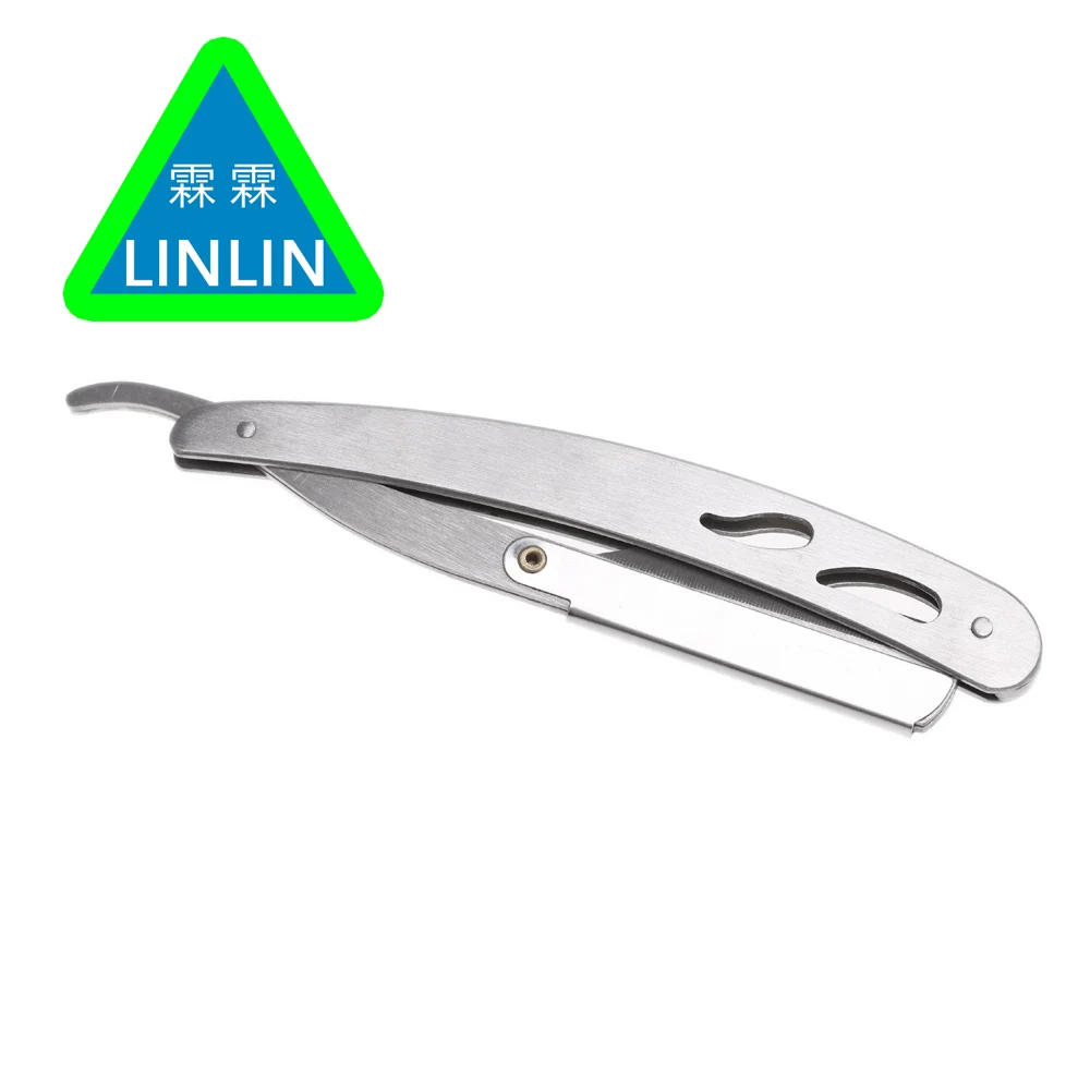 

LINLINManual Shaver Professional Straight Edge Stainless Steel Sharp Barber Folding Shaving Knife Shave Beard Cutter old razor