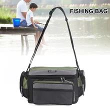 Сумки для рыболовных снастей большой 2-х цветный квадратные сумки для рыбалки рыбы аксессуары для катушек сумка для хранения YA88