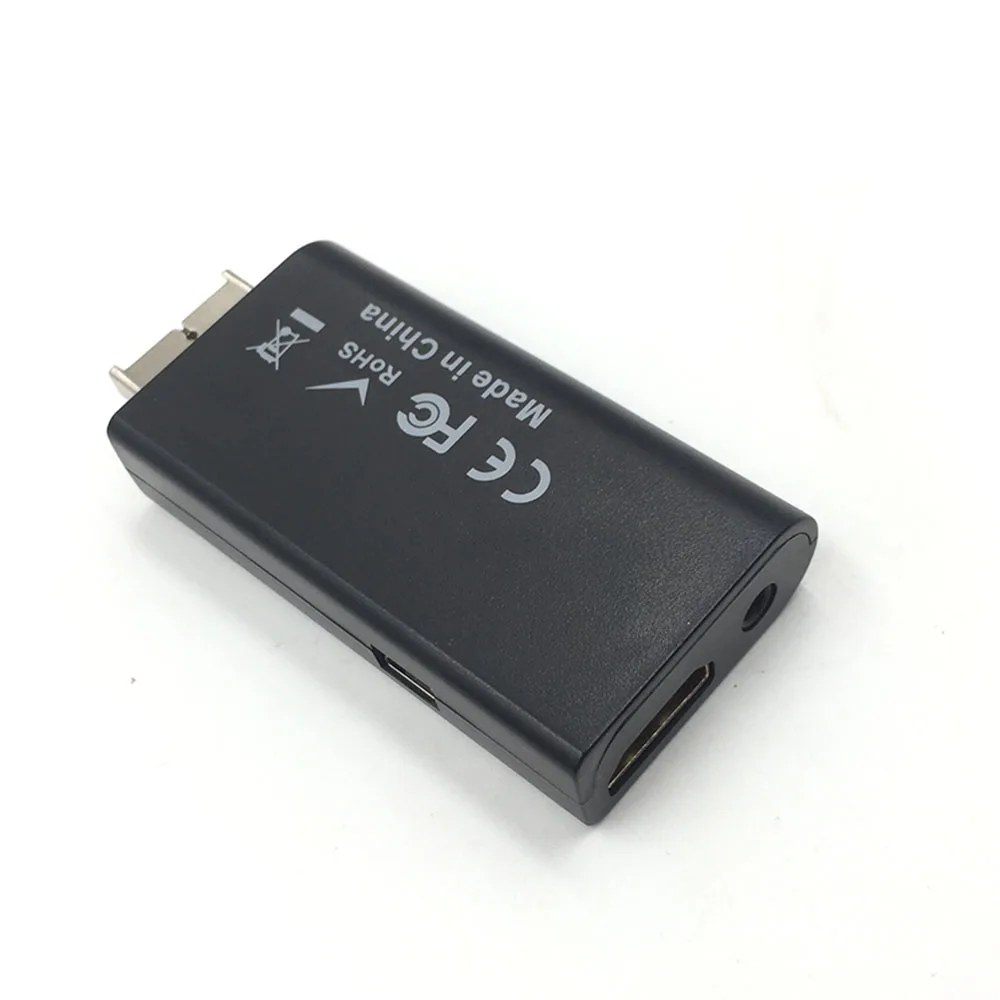 Для дисплея PS2 в HDMI конвертер Папа мама Аудио Видео 3 5 мм адаптер|Запасные части| |