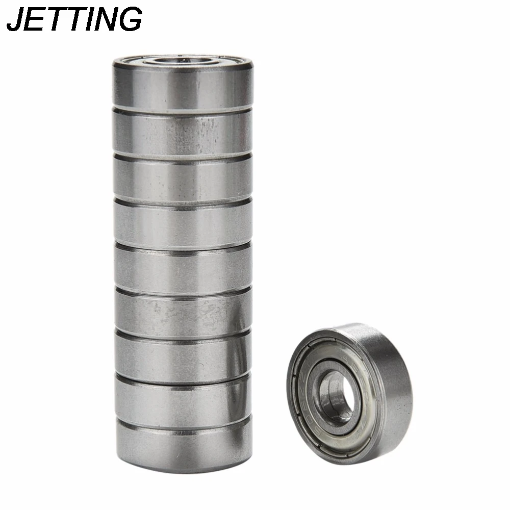 JETTING 10 шт. подшипники фотосессия колеса для скейтборда серебристые из