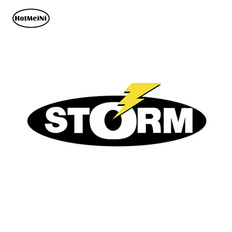 HotMeiNi 13 см x 4 автомобильный Стайлинг Storm Высокое качество наклейка Коробка снасти
