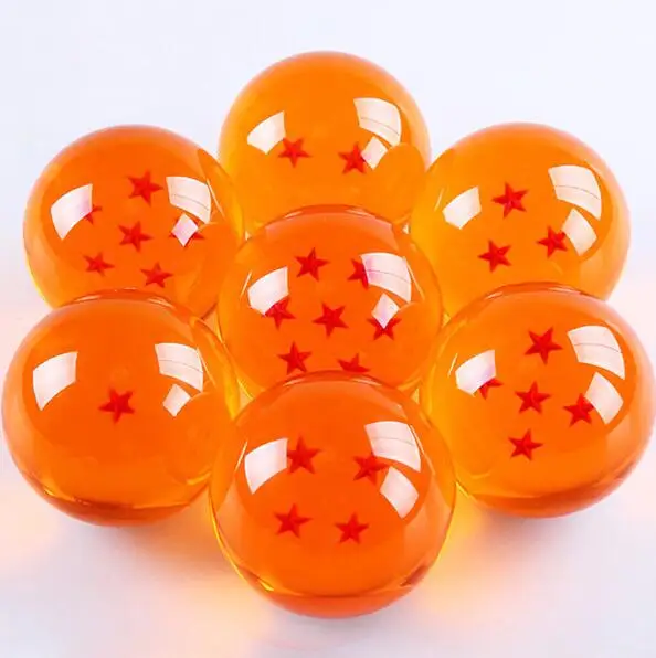 1 шт.. Dragonball трехмерная звезда хрустальный шар см 3 5 FS Япония Аниме Звезда DBZ Дракон