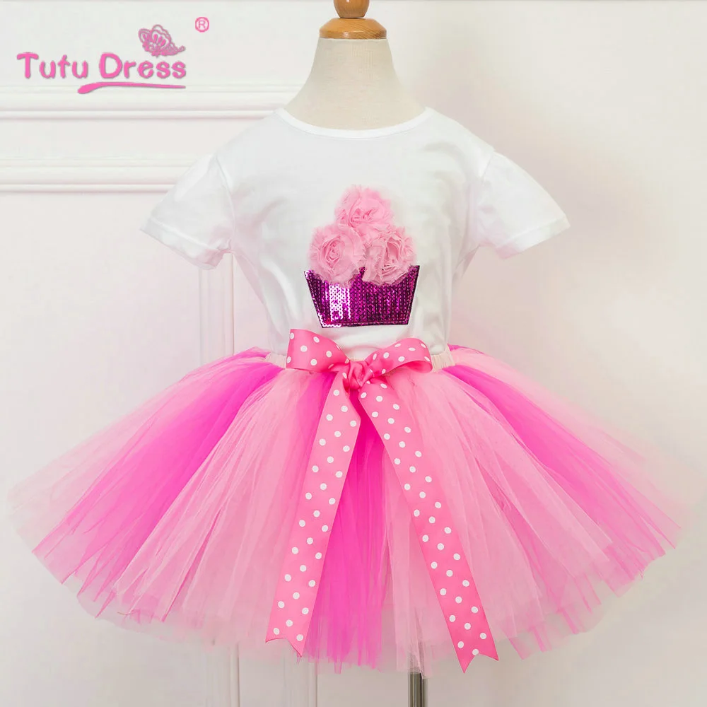 Children Clothing Sets Kids Girl Outfits Sequin Short Sleeve Cotton