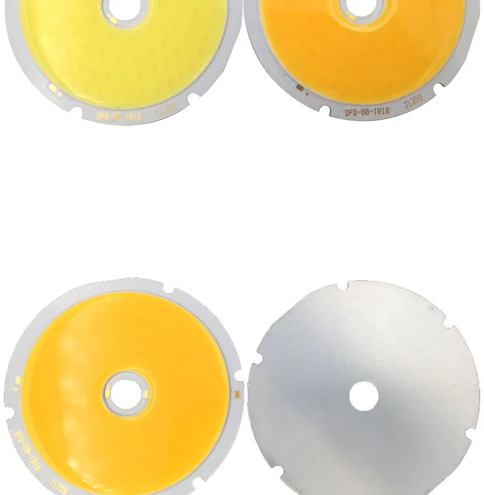 80mm Diameter Round COB LED Chip On Board 50W Light Source for DIY LED map Bulb Warm Cool White DC 30-33V (3)
