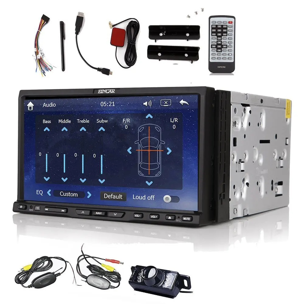 WinCE 8 UI 7'' Double din In dash Car Audio Radio GPS Navigation Car