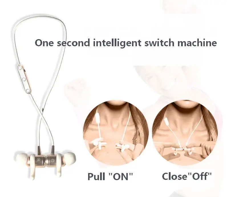 Горячая M2 магнитный переключатель одна секунда вкл/выкл Беспроводная bluetooth-гарнитура крутая собака интеллектуальная звуковая стерео наушники высокого качества