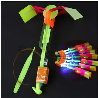 light up slingshot rocket
