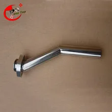 Stainless steel exhaust pipe Tuned Pipe for 26cc Zenoah RC Boat Engine