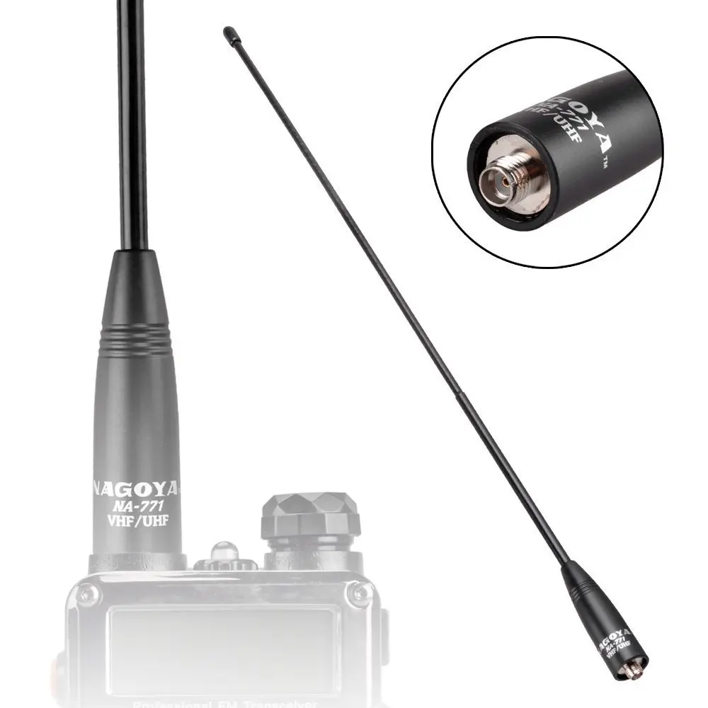 Оригинал Nagoya Na 771 144/430Mhz VHF/ UHF Антенна для Kenwood 'd xun двухсторонняя радиосвязь Baofeng