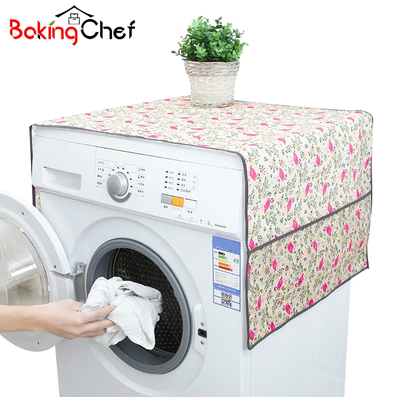 

BAKINGCHEF Household Washing Machine Covers Home Refrigerator Waterproof Cleaning Organizer Wholesale Accessories Gear Supplies