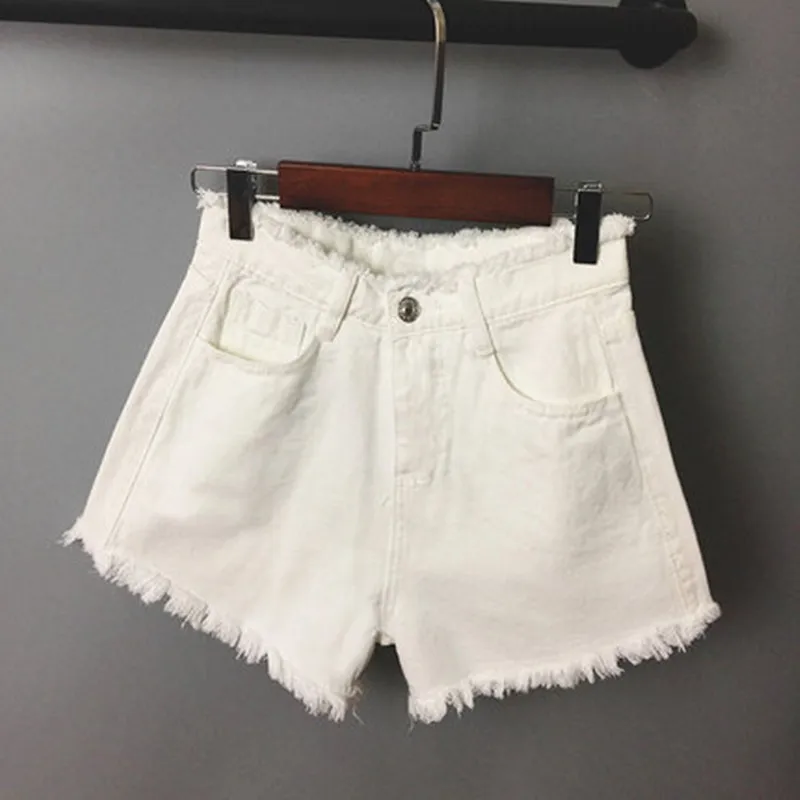 Джинсы женские винтажные свободные с высокой талией большие размеры 5XL|sexy short