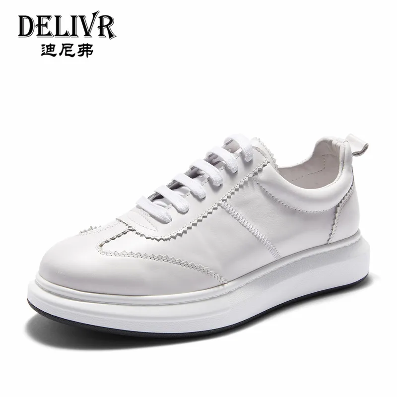 

Delivr Casual Shoes Men Breathable Real Leather Shoes For Men Fashion Espadrilles Men Flats Luxury Shoes Trainers Men Footwear