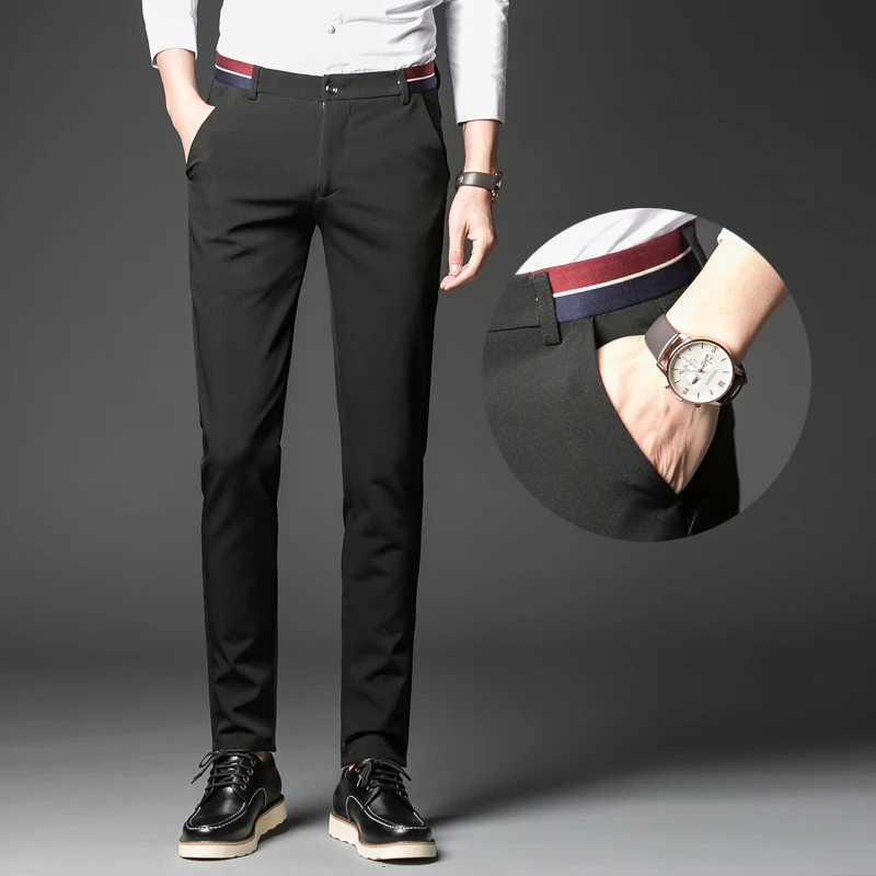 2016 New Spring Autumn Fashion Slim Fit Men's Casual Pants Straight