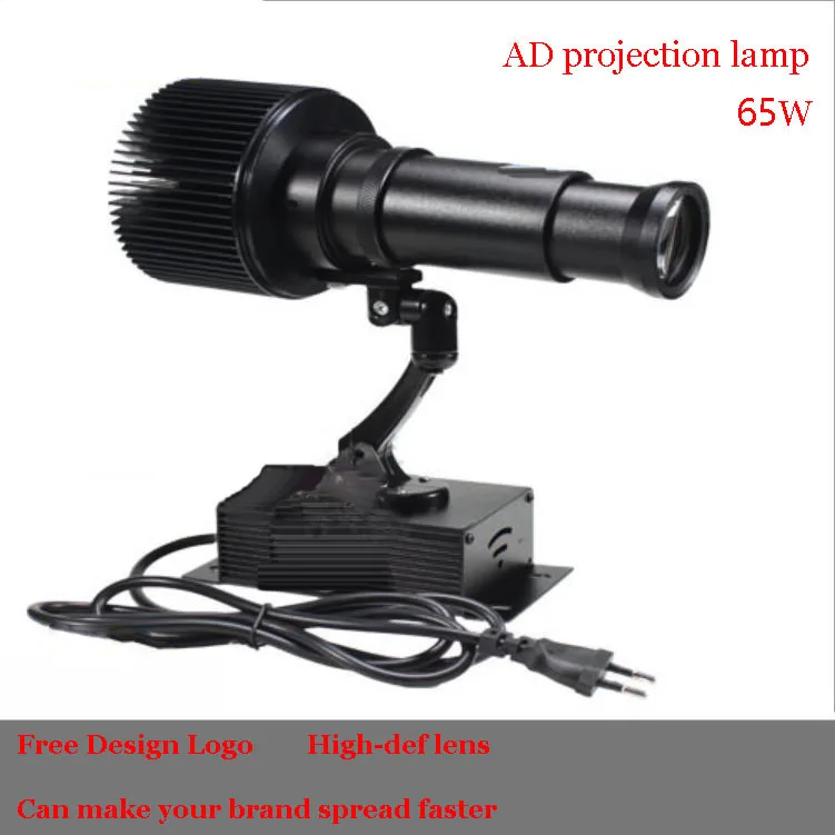 

65W Hd advertising projecting lamp,free design LOGO,The lamp Can make your brand spread faster ,Freeshipping