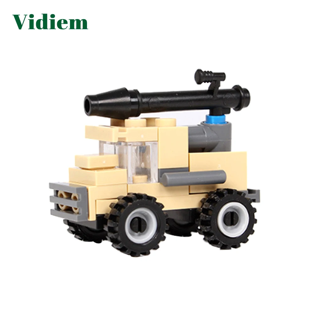 

Vidiem Early Educational Building Blocks Toys Sets For Kids War Series Compatible with Legoing Friends Small Bricks