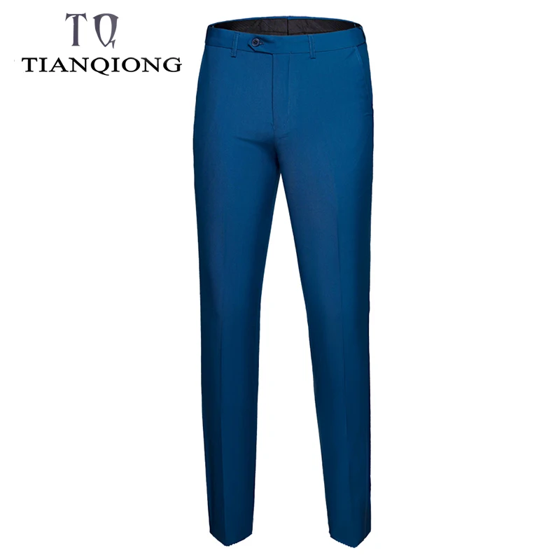 TIAN QIONG Мужские костюмы брюки летние мужские брюки прямые деловые офисные мужские формальные брюки классические брюки мужские большие размеры s/6xl