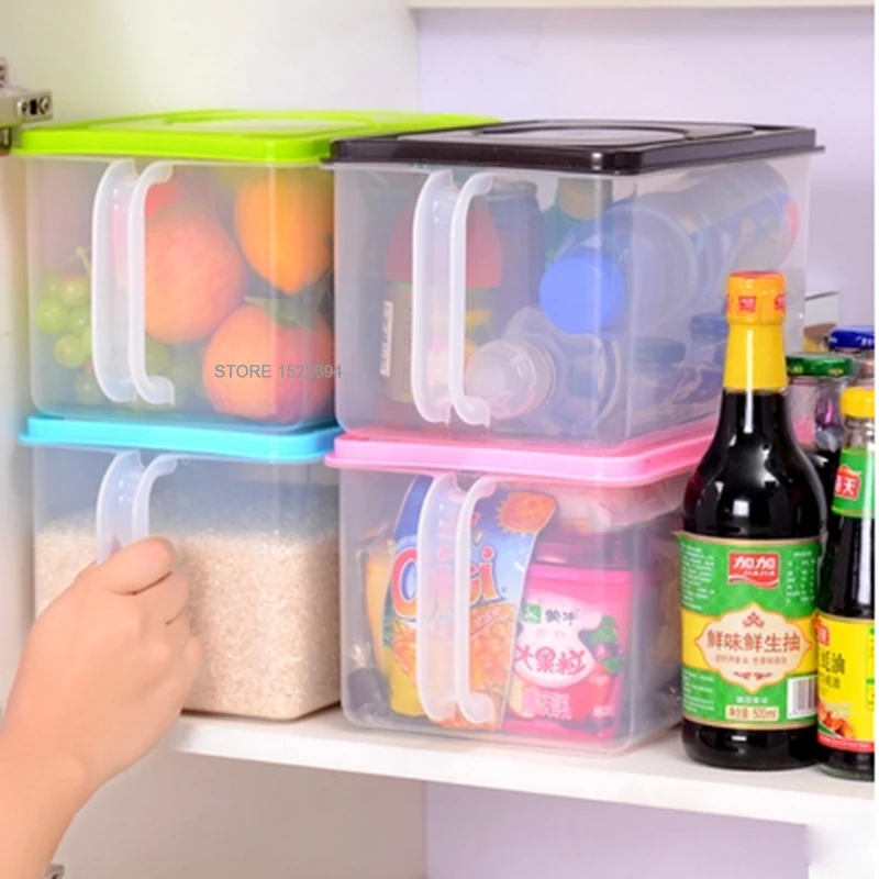 Buy Large Rectangle Food Storage Box Four Colors Food